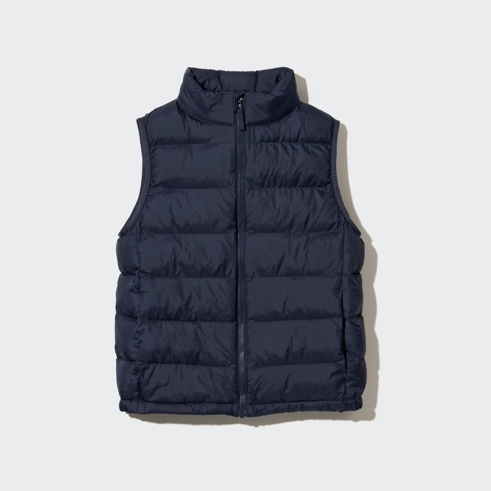 Uniqlo Kids Navy Blue Puffer Vest